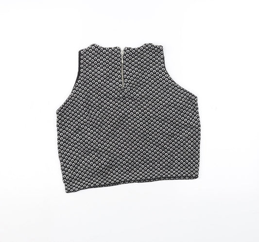 Zara Knit Womens Black   Basic T-Shirt Size S