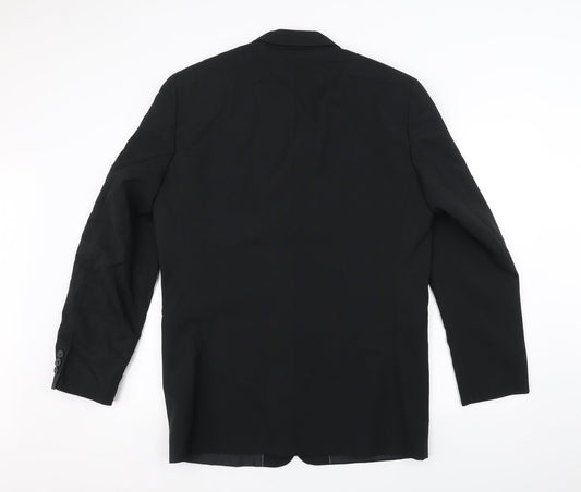 John Devin Mens Black   Jacket  Size 38