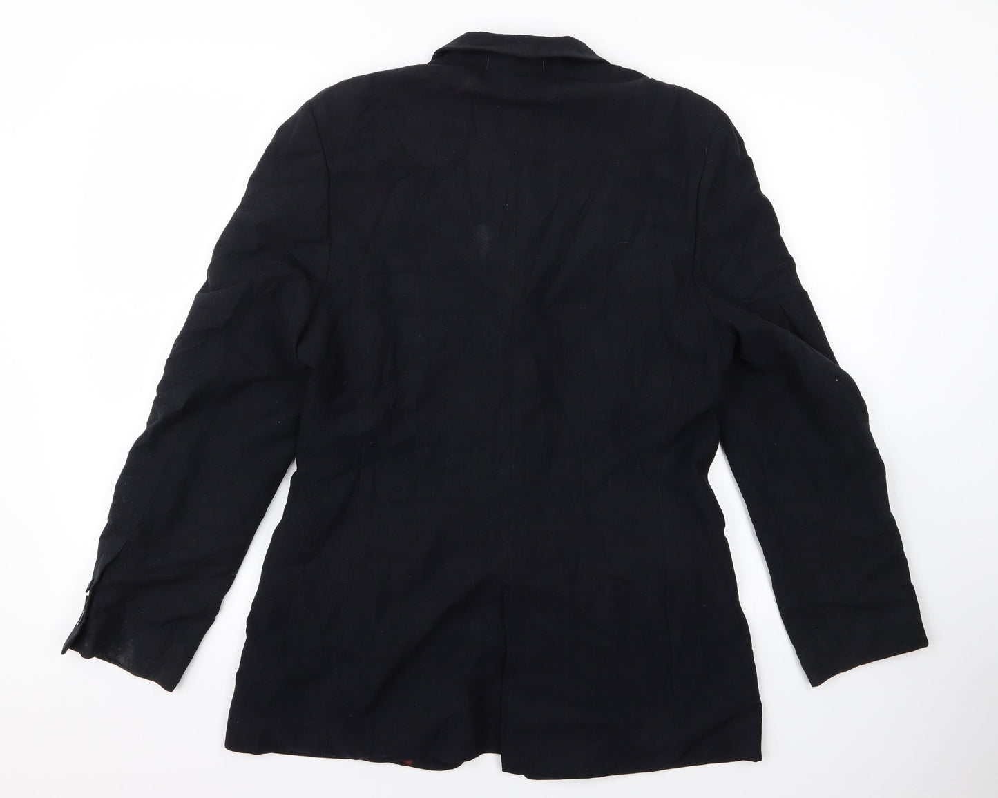 Preworn Womens Blue Striped  Jacket  Size 12