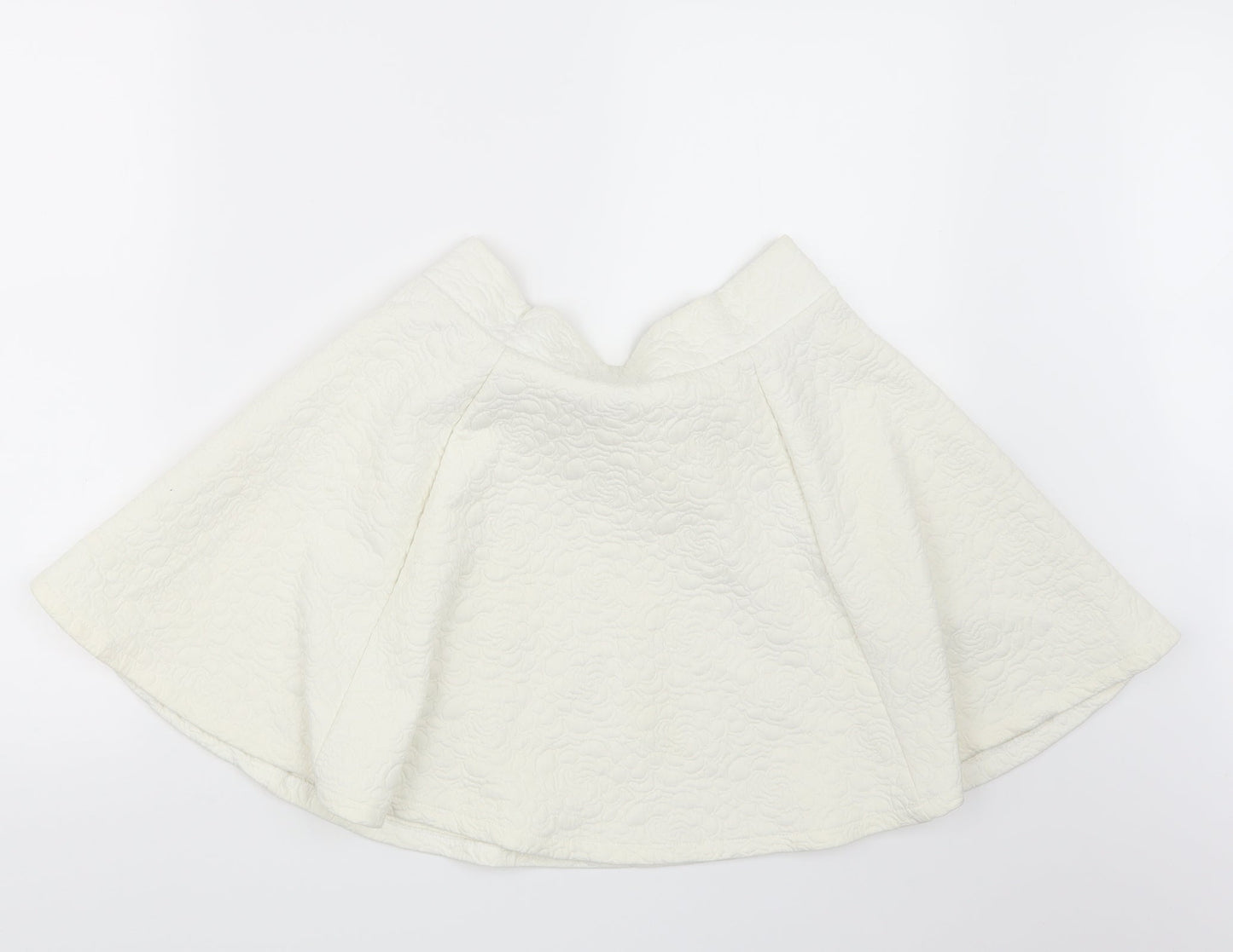 Pimkie Womens Ivory   Mini Skirt Size M