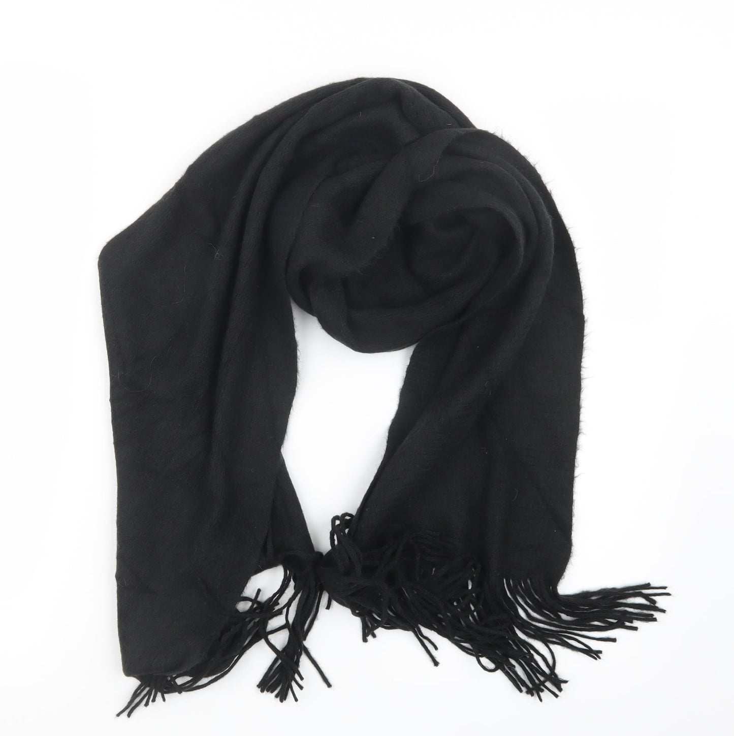 George Womens Black  Knit  Scarf