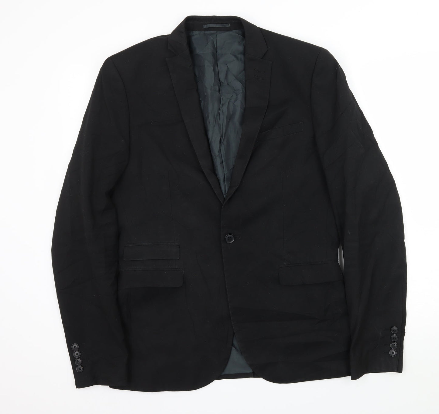 NEXT Mens Black   Jacket Suit Jacket Size L