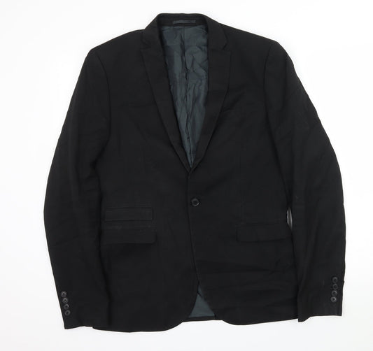 NEXT Mens Black   Jacket Suit Jacket Size L