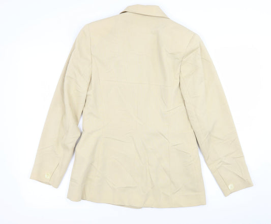 Oasis Womens Beige   Jacket  Size 10