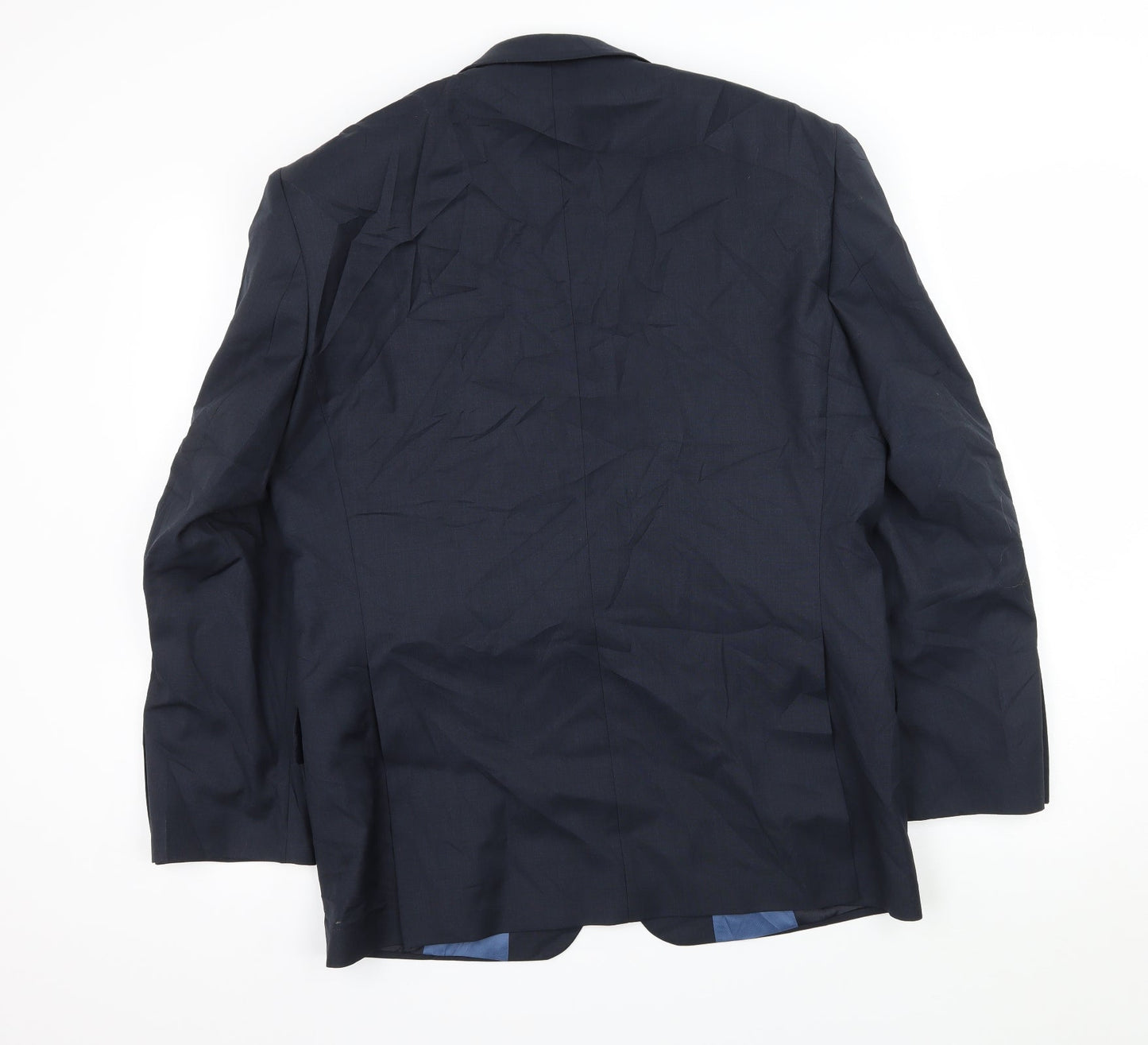 Brook Taverner Mens Blue   Jacket Suit Jacket Size L