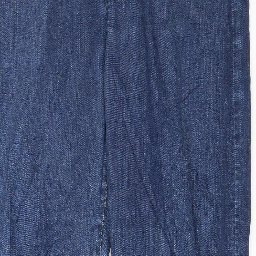 Marks and Spencer Womens Blue  Denim Skinny Jeans Size 8 L30 in
