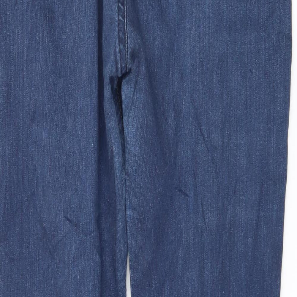 Marks and Spencer Womens Blue  Denim Skinny Jeans Size 8 L30 in