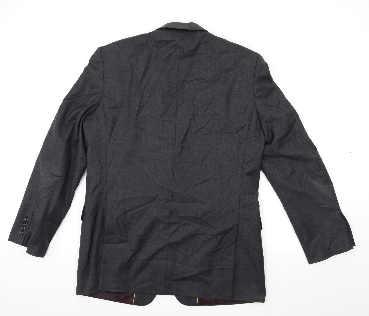 CHESTER Mens Grey   Jacket Suit Jacket Size 42
