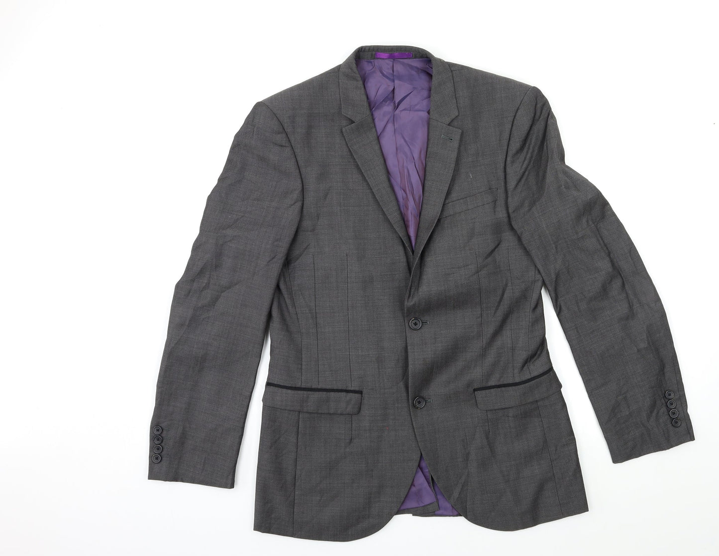 NEXT Mens Grey   Jacket Suit Jacket Size 36