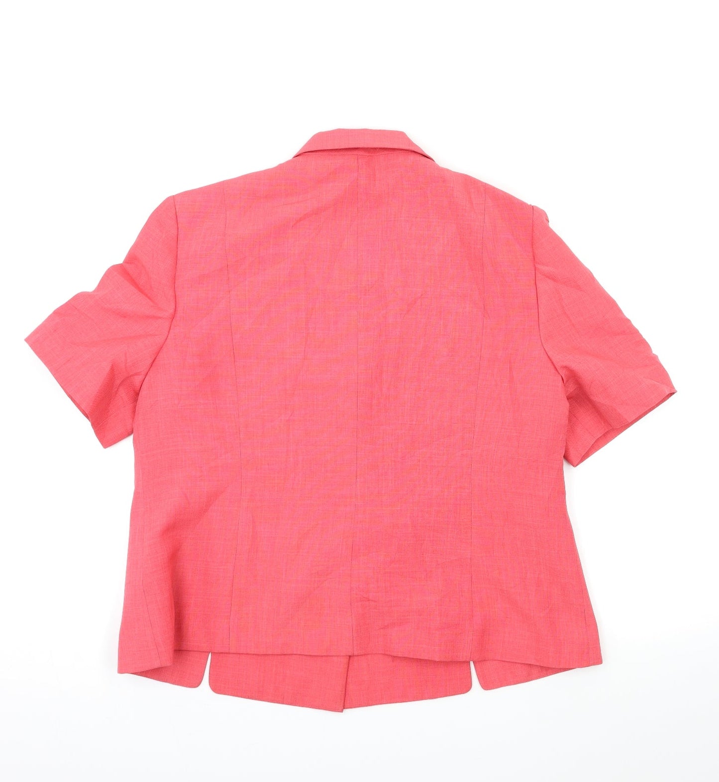BHS Womens Pink   Overcoat Coat Size 20