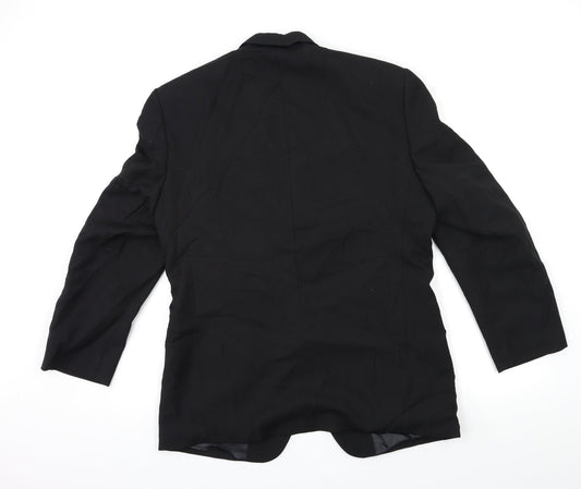 Daniel Grahame Mens Black   Jacket Suit Jacket Size 38