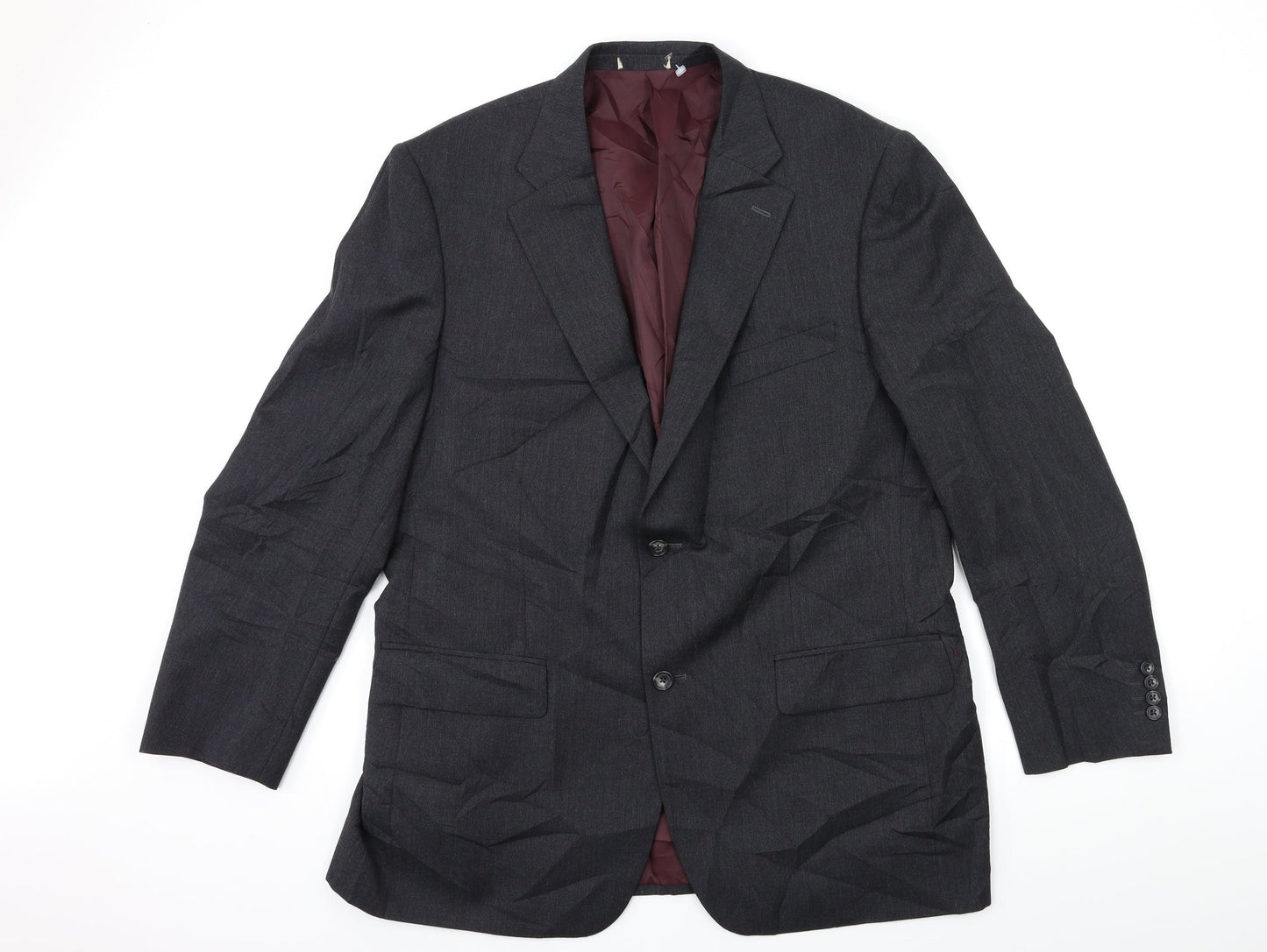 Marks and Spencer Mens Grey   Jacket Suit Jacket Size 44