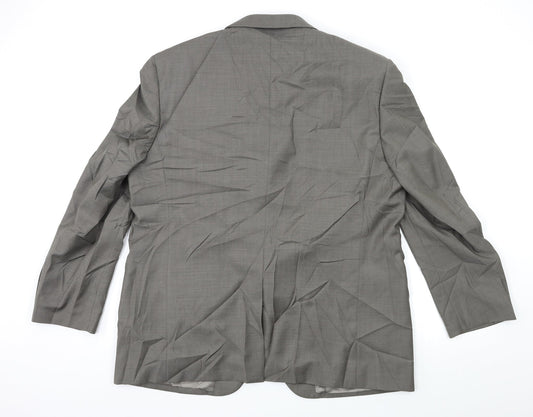 Marks and Spencer Mens Grey   Jacket Suit Jacket Size 46