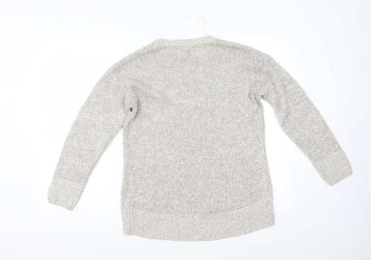 New Look Womens Grey   Pullover Jumper Size S