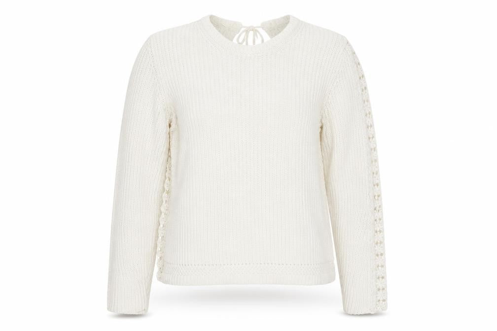 Marks and Spencer Womens Ivory   Pullover Jumper Size XL