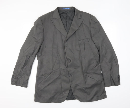 Willson Mens Grey   Jacket Suit Jacket Size 44