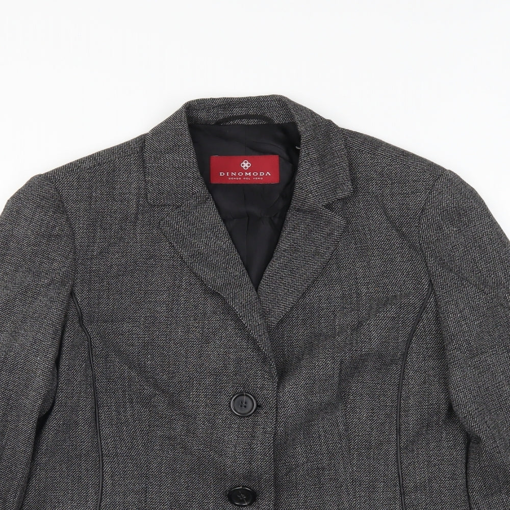 Dinomoda Womens Grey   Jacket  Size 10