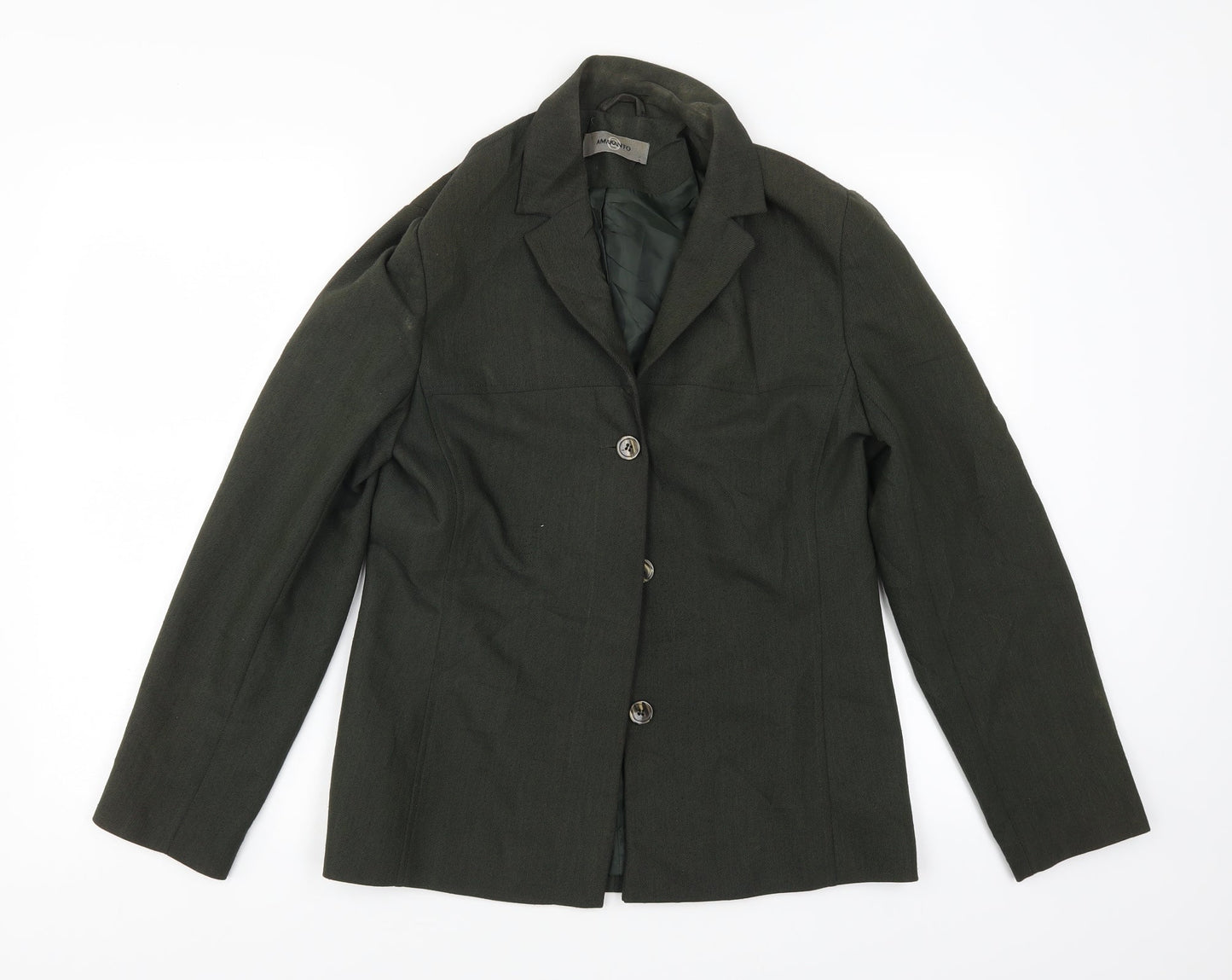 AMARANTO Womens Green   Jacket  Size 10