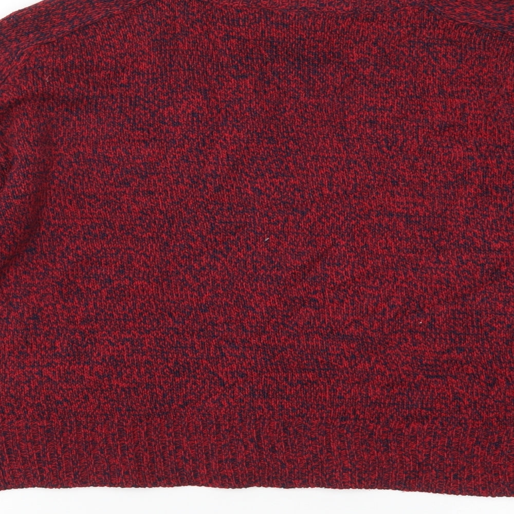 Divided by H&M Womens Red   Pullover Jumper Size M