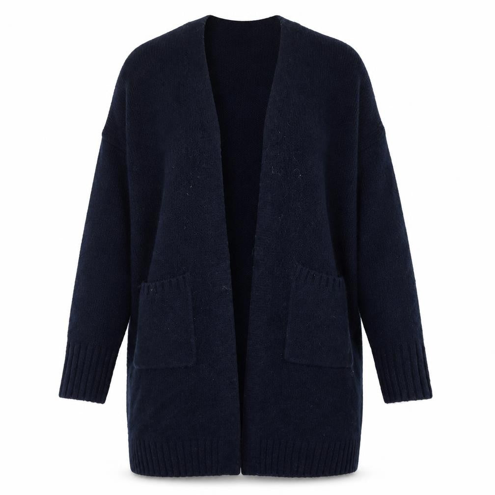 M&S Womens Blue  Knit Cape Jumper Size M