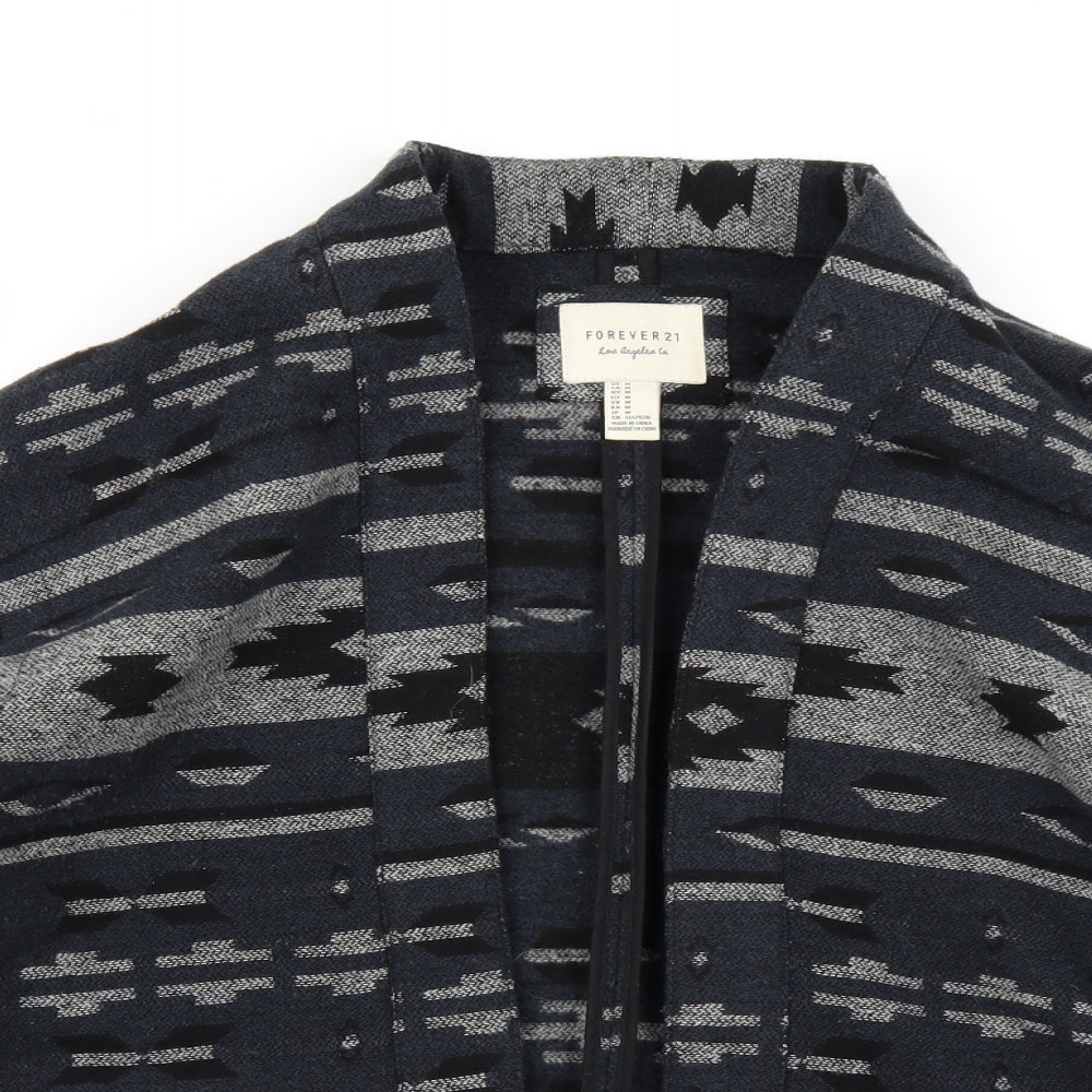 FOREVER 21 Womens Blue   Jacket  Size M