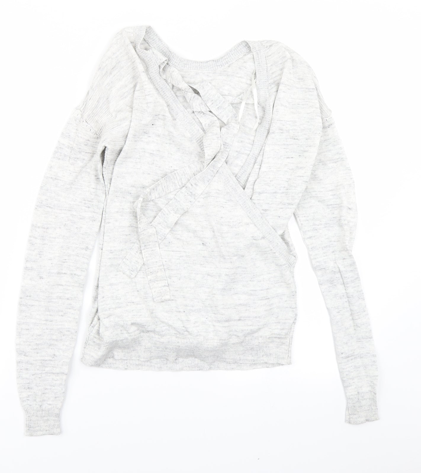 NEXT Womens Grey  Knit Pullover Jumper Size 8
