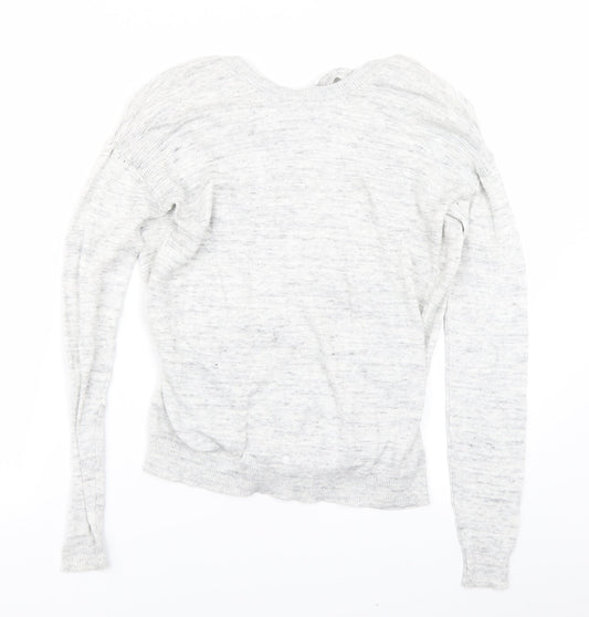 NEXT Womens Grey  Knit Pullover Jumper Size 8