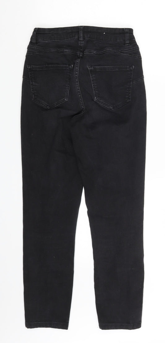 New Look Womens Black  Denim Skinny Jeans Size 6 L23 in