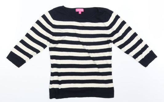 The Department Womens Multicoloured Striped  Pullover Jumper Size 8