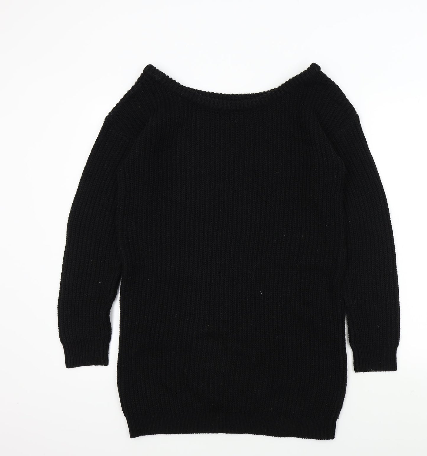 Missguided Womens Black   Pullover Jumper Size S