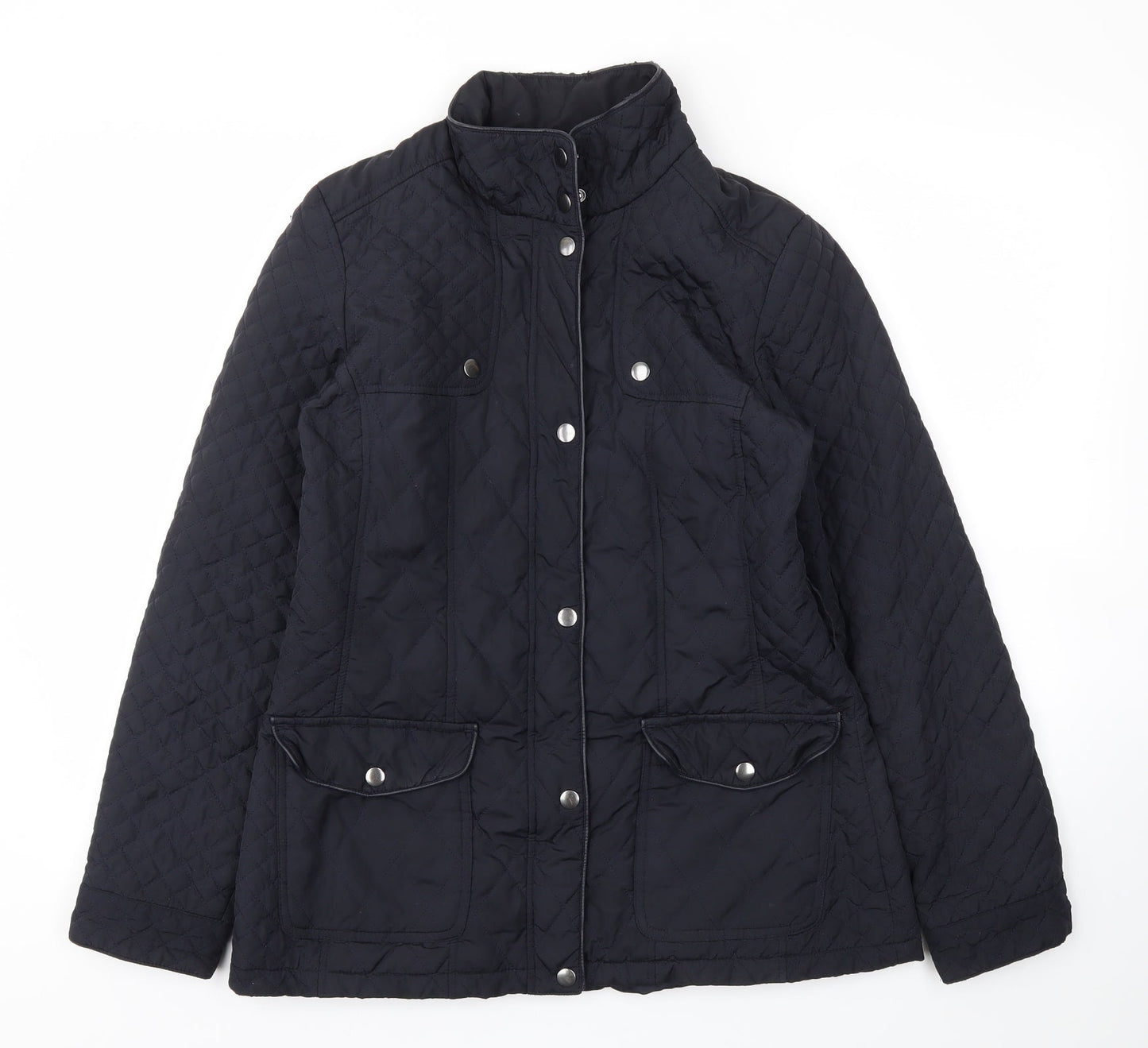 Wallis Womens Blue   Jacket Coat Size 10