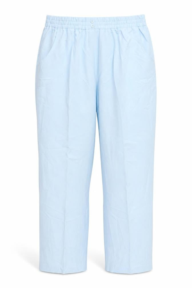 OCEALIS Womens Blue   Trousers  Size M L29 in - Stretch waistband