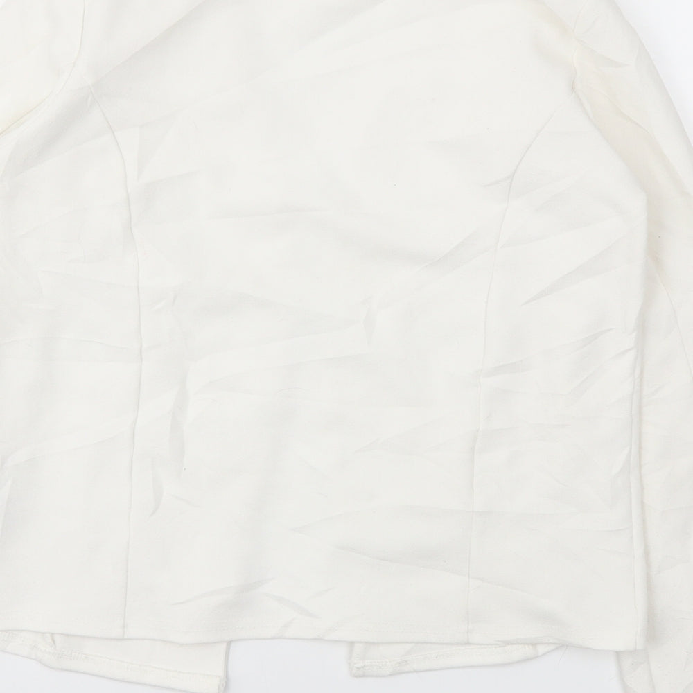 LIPSY  Womens White   Jacket Blazer Size 4