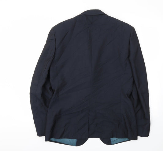 M&S Mens Blue   Jacket Blazer Size 40