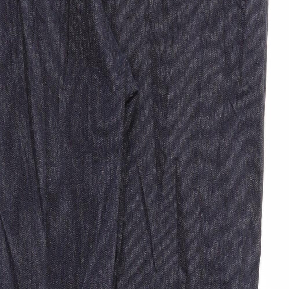 NEXT Womens Blue   Trousers  Size 10 L28 in