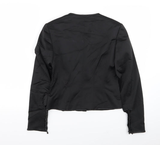 NEXT Womens Black   Jacket  Size 10  - corset jacket