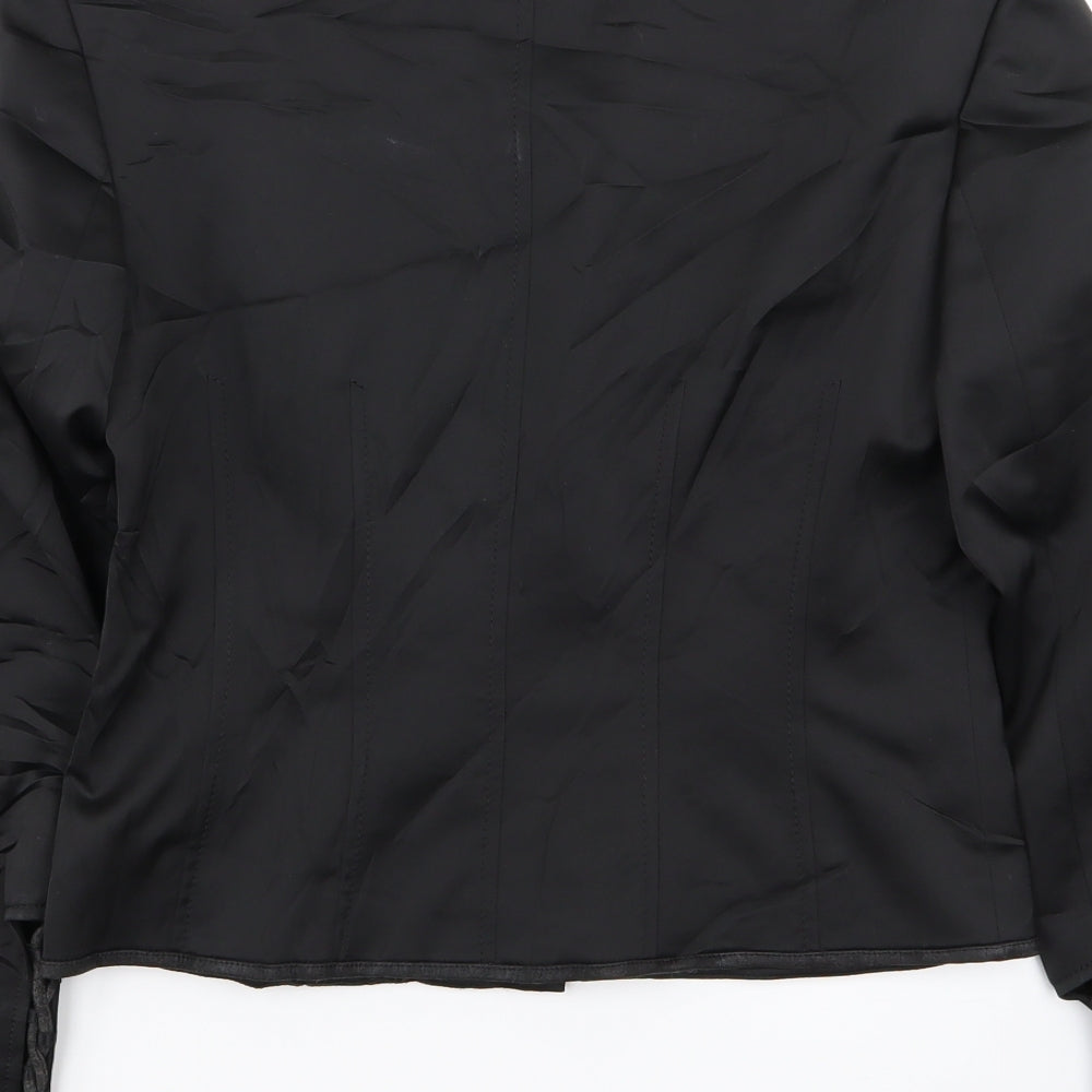 NEXT Womens Black   Jacket  Size 10  - corset jacket