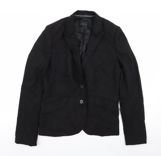 stock lm Womens Black   Jacket Blazer Size 12