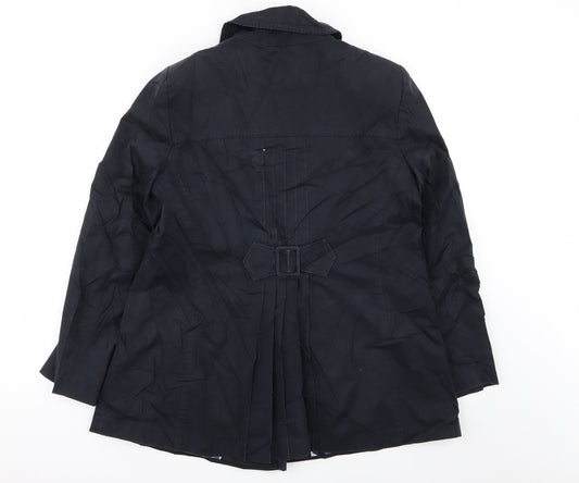 Per Una Womens Blue   Jacket Coat Size 14