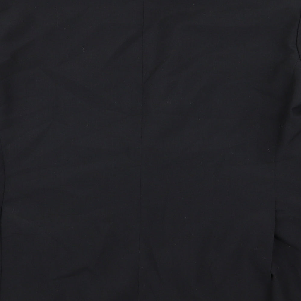 Preworn Mens Black   Jacket Blazer Size 42