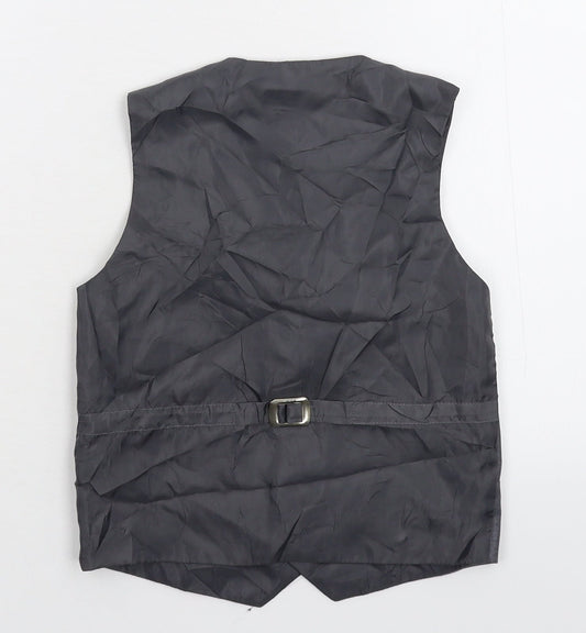 VivaKi Boys Grey   Jacket Waistcoat Size 5 Years