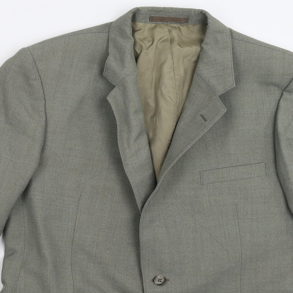 St Michael Mens Grey   Jacket Suit Jacket Size 40