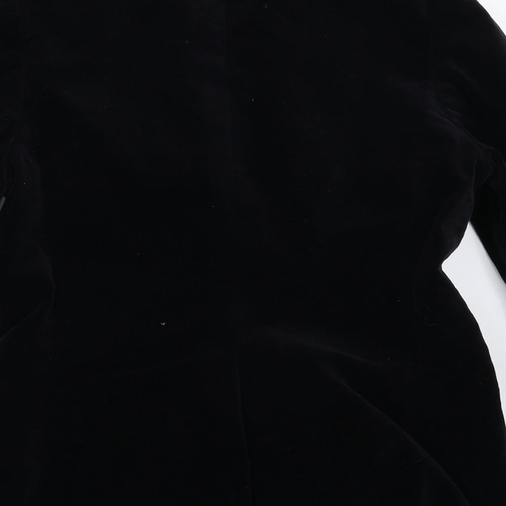 Cote d'Azur Womens Black   Jacket Suit Jacket Size M