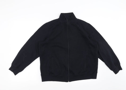 BM Womens Blue   Full Zip Hoodie Size M