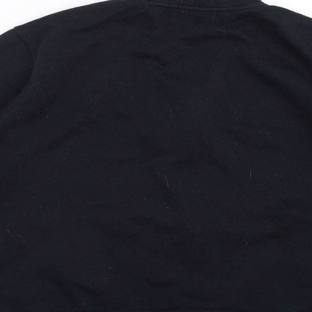 BM Womens Blue   Full Zip Hoodie Size M