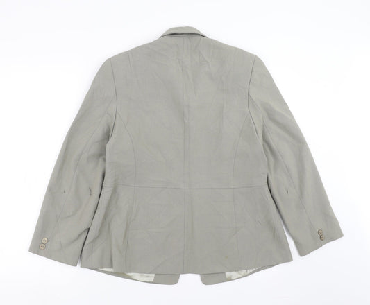 BHS Womens Green   Jacket Suit Jacket Size 14