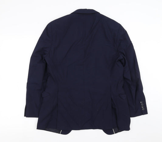 lagerfeld Mens Blue   Jacket Suit Jacket Size 38