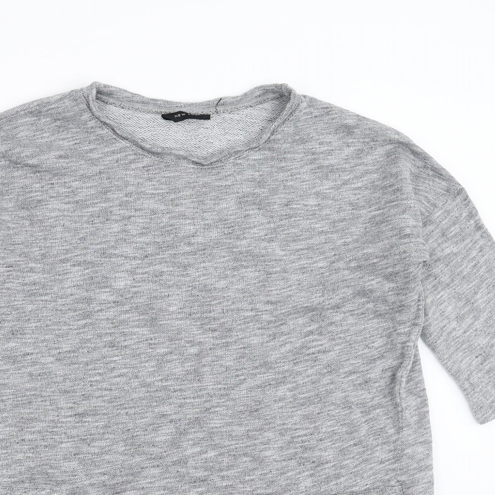 NEXT Womens Grey   Pullover Sweatshirt Size 12