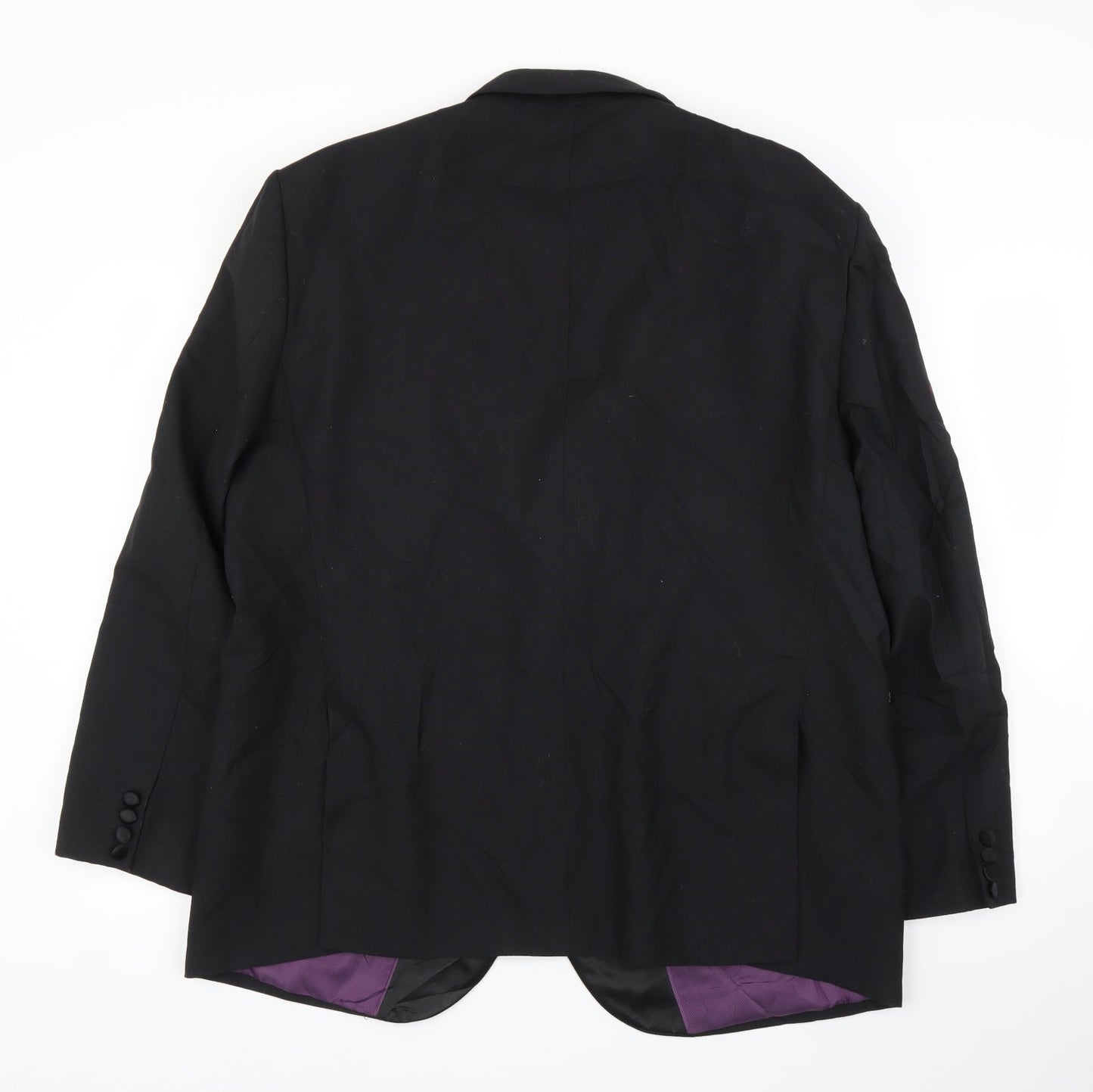 Charlton Gray  Womens Black   Jacket Suit Jacket Size 46