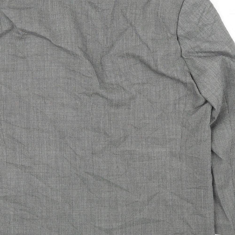 Charlie O'Brian Mens Grey   Jacket Suit Jacket Size 42